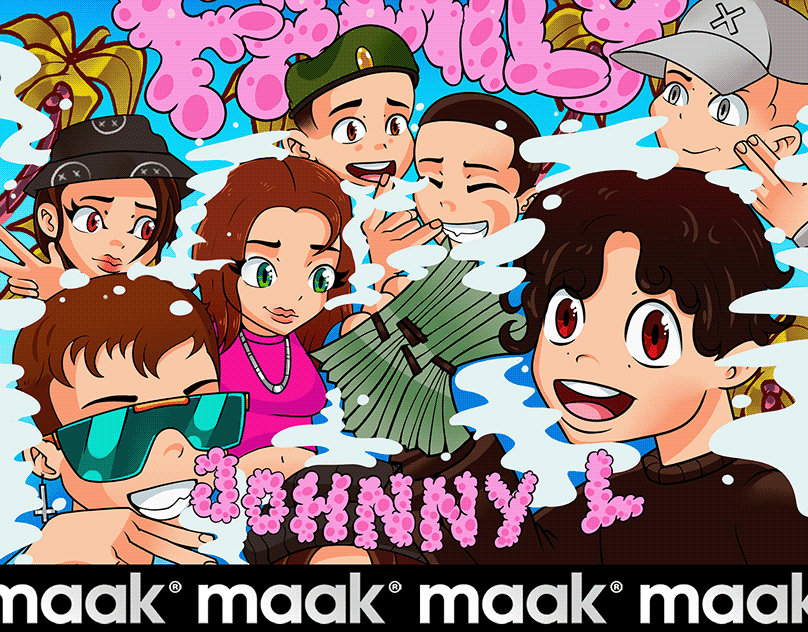 Johnny L — Обложка и оформление релиза — «Family»: результат