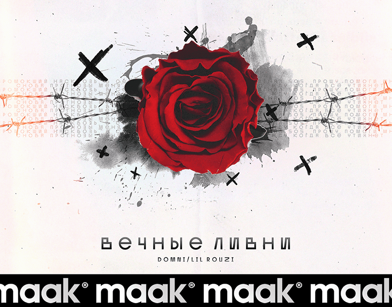 DomNi, Lil Rouzi — Обложка и оформление релиза — «Вечные ливни»: результат