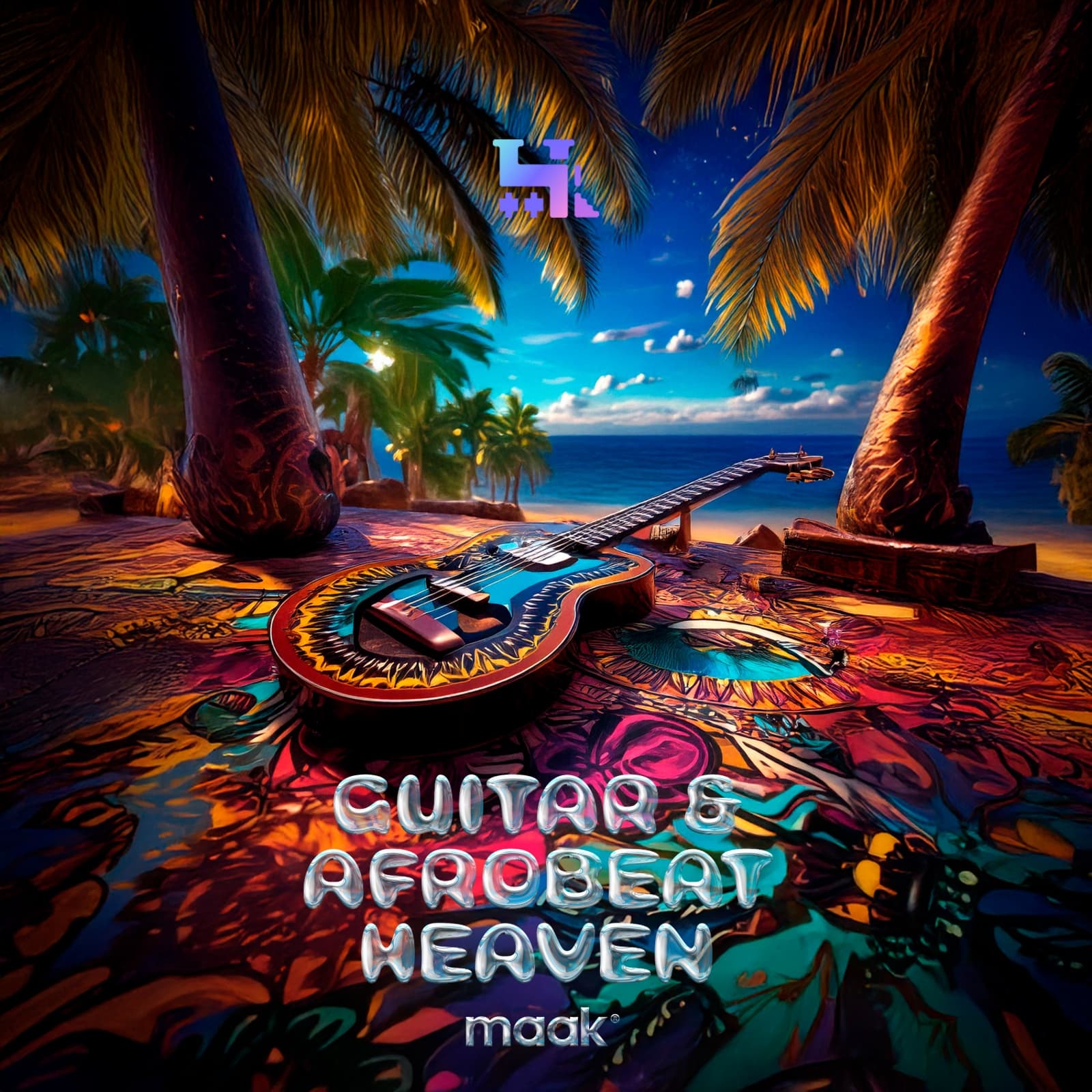 Обложка бита «Guitar & Afrobeat Heaven» Sample Pack