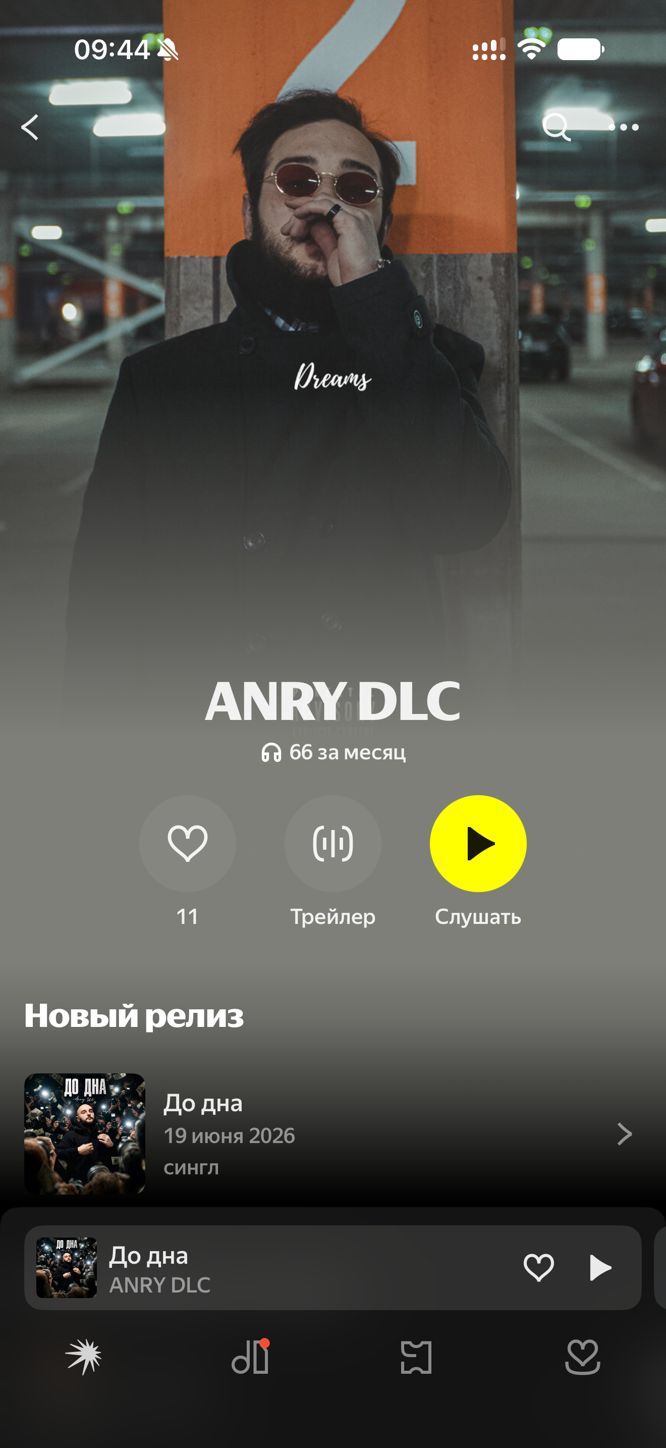ANRY DLC — Рост аудитории в Яндекс Музыке: до работы